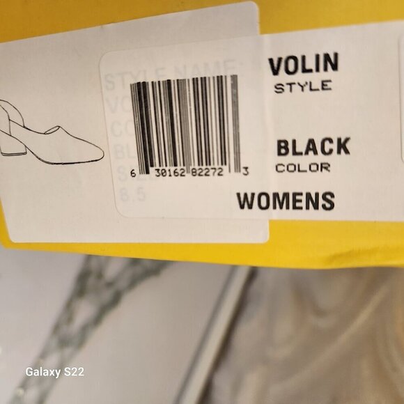 NWT Sbicca Volin Mule Black Teardrop Stacked Heel Suede Leather. Various - Picture 7 of 14